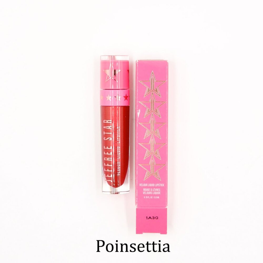 Jeffree Star - Velour Liquid Lipstick - Poinsettia - New in box